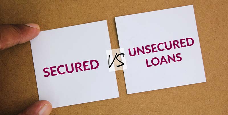 secured vs unsecured debt