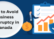 how to avoid business bankruptcy