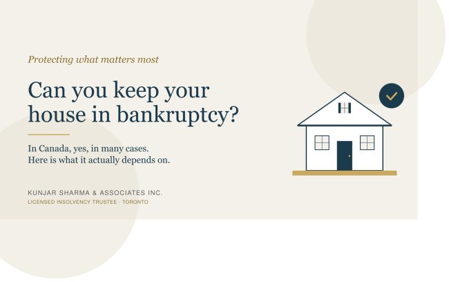 Can You Keep Your House in Bankruptcy in Canada?